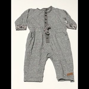 Robeez Gray One Piece Outfit Size 0-3 Months